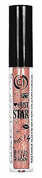 Глітер рідкий для обличчя Just Star 4ml 108 Deep Sea, Colour Intense Глітер рідкий для обличчя Just Star 4ml 108 Deep Sea, Colour Intense