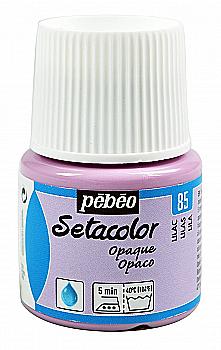 Фарба для світлих тканин Setacolor 45 мл непрозора, лілова, 295-085 Pebeo Фарба для світлих тканин Setacolor 45 мл непрозора, лілова, 295-085 Pebeo