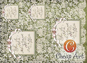 Карта декупажная А4 Мамины принципы, 45 г/м², 007397