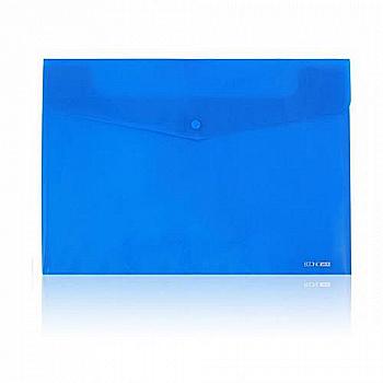 Папка-конверт А3 на кнопці, прозора, E31317 Папка-конверт А3 на кнопці, прозора, E31317