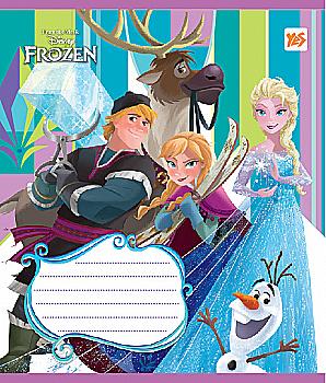 Зошит 12 кос. YES Frozen Story, 761422 (5252) Зошит 12 кос. YES Frozen Story, 761422 (5252)