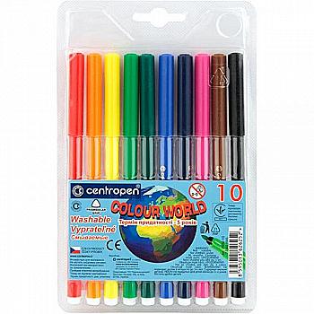 Фломастеры 7550/10 CD CENTROPEN Фломастеры 7550/10 CD CENTROPEN