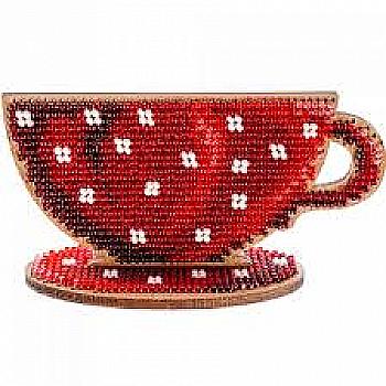 Набор для вышивания бисером по дереву, FLK-125