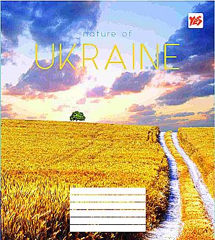 Зошит 48 кл. YES Nature of Ukraine - 18, 763094 (1178) Зошит 48 кл. YES Nature of Ukraine - 18, 763094 (1178)