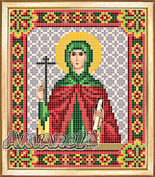 Схема для вышивания бисером иконы СБИ-097 "Кира" 12*14 см ТМ "Чарівна мить"