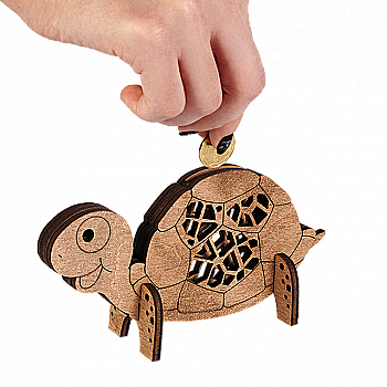 Заготовка-копилка для декорирования "Черепаха" 12*6 см, FLC-018 (3D)