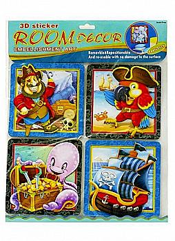 Декорації для дитячої кімнати Пірати RDS-503 Декорації для дитячої кімнати Пірати RDS-503