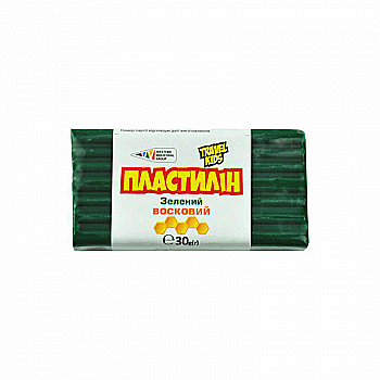 Пластилін восковий зелений, 30 гр 333108 Гамма-Н Пластилін восковий зелений, 30 гр 333108 Гамма-Н