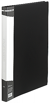 Папка А4 с боковым прижимом, черная, BM.3402-01 Папка А4 с боковым прижимом, черная, BM.3402-01