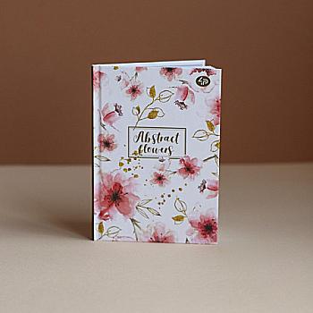 Блокнот А6 "Abstract flowers" white, 902514, TM Profiplan  Блокнот А6 "Abstract flowers" white, 902514, TM Profiplan
