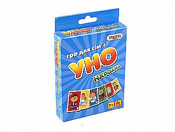 Гра настільна карткова "УНА Народна" (укр) 7014, ТМ "Strateg"