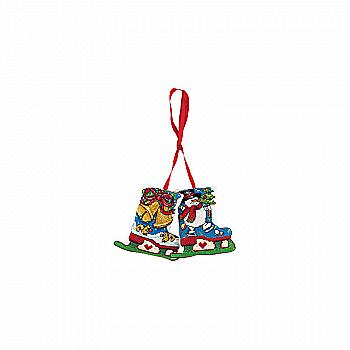 Набор для вышивки "Новогодние украшения. Коньки", ИГ-1518