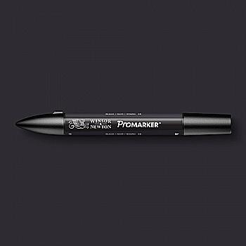 Маркер двухсторонний, Promarker, W&N, Черный XB Маркер двухсторонний, Promarker, W&N, Черный XB