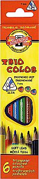 Олівці 6 кол. Triocolor 3131 КIN Олівці 6 кол. Triocolor 3131 КIN