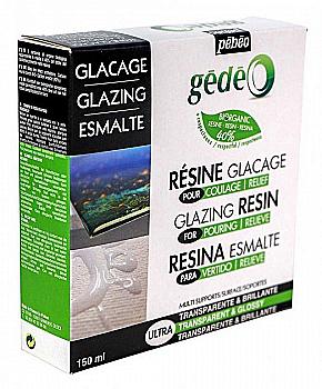 Комплект епоксидної смоли глянсової Resine Glacage Bio 150 мл, 766181 Pebeo Комплект епоксидної смоли глянсової Resine Glacage Bio 150 мл, 766181 Pebeo