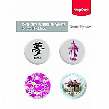 Набір металевих фішок № 1 Країна східного сонця, SCB340002023