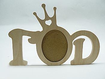 Заготовка деревянная Фоторамка "Год", 0239