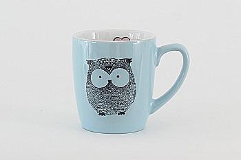 Чашка Owl Funny 280 мл, cинzя, HTK-013 Limited Edition Чашка Owl Funny 280 мл, cинzя, HTK-013 Limited Edition