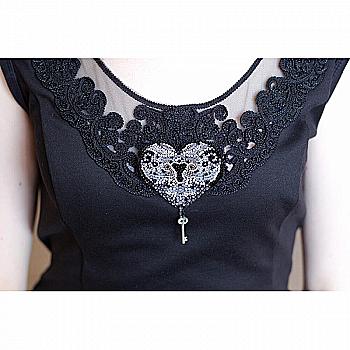 Набір для вишивки бісером прикраси "Ключ до серця-2", AD-009 Набір для вишивки бісером прикраси "Ключ до серця-2", AD-009