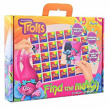 Набор для творчества "Find the match" "Trolls", 953017
