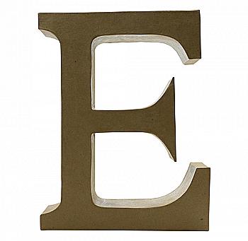 Заготівка з пап`є-маше Літера "E" 5*23*30 см, AC455O ТМ "Clairefontaine"