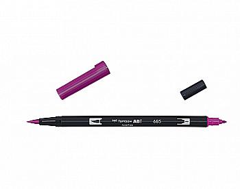 Маркер-блендер двухсторонний ABT BrushPen ABT-685, насыщенная фуксия ТМ "Tombow" Маркер-блендер двухсторонний ABT BrushPen ABT-685, насыщенная фуксия ТМ "Tombow"