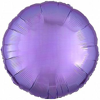 Кулька повітряна 19" Коло, пастель Pearl Lavendar, 3204-0136