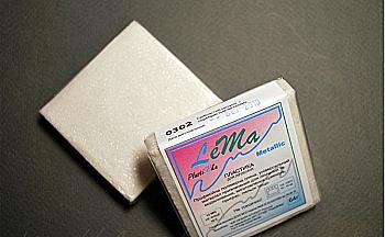 Пластика "Lema Metallic", серебристый металлик 0,064 кг, 0302 Пластика "Lema Metallic", серебристый металлик 0,064 кг, 0302