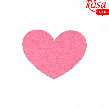 Набор заготовок "Сердца" 5, 6*4,7 см фетр, 10 шт., Rosa Talent Набор заготовок "Сердца" 5, 6*4,7 см фетр, 10 шт., Rosa Talent