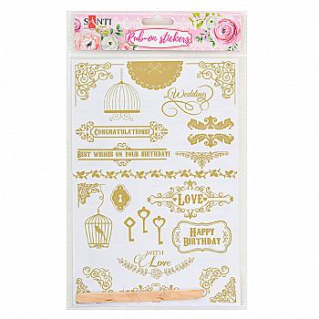 Натирка самоклеюча "Вінтаж", 22*15 см, 741437