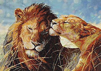 Набір для вишивання бісером "Закохані" ТН-0584, ТМ "ВДВ" Набір для вишивання бісером "Закохані" ТН-0584, ТМ "ВДВ"