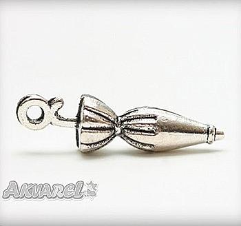 Набір металевих підвісок Парасолька 6*25мм, 10шт Набір металевих підвісок Парасолька 6*25мм, 10шт