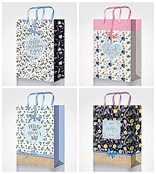 Пакет паперовий 25*39*8 см, СПК52 Пакет паперовий 25*39*8 см, СПК52