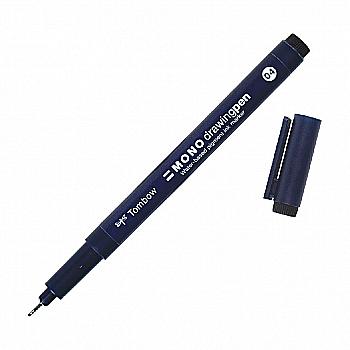 Линер Fineliner Mono drawingpen 0,46 мм, чёрный, WS-EFL05 Tombow Линер Fineliner Mono drawingpen 0,46 мм, чёрный, WS-EFL05 Tombow