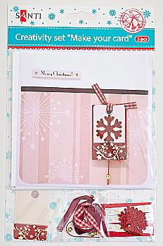 Набор для творчества "Сделай открытку" 14,5*14,5 3 шт, 952457