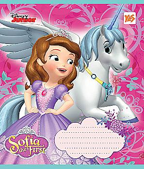 Тетрадь 12 лин. YES Sofia Hero Princess-18, 762942 Тетрадь 12 лин. YES Sofia Hero Princess-18, 762942