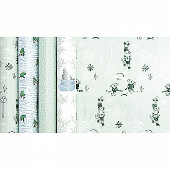 Папір пакувальний "Gentleness" 0,35*5 м 80 г/м2, 201989C Папір пакувальний "Gentleness" 0,35*5 м 80 г/м2, 201989C