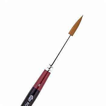 Синтетика кругла 112 №6, д.р. пензель Rosa Studio Синтетика кругла 112 №6, д.р. пензель Rosa Studio