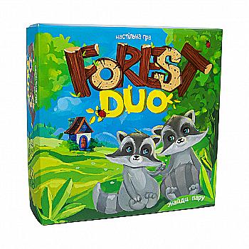 Гра настільна "Forest Duo" (укр) 30867, ТМ "Strateg" Гра настільна "Forest Duo" (укр) 30867, ТМ "Strateg"