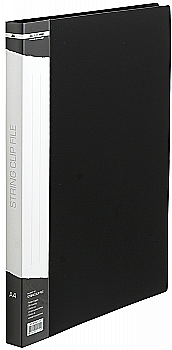 Папка А4 со скоросшивателем, черная BM.3407-01 Папка А4 со скоросшивателем, черная BM.3407-01
