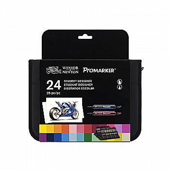 Набір маркерів ProMarker "Wallet Student" 24 шт., 0290030 W&N Набір маркерів ProMarker "Wallet Student" 24 шт., 0290030 W&N