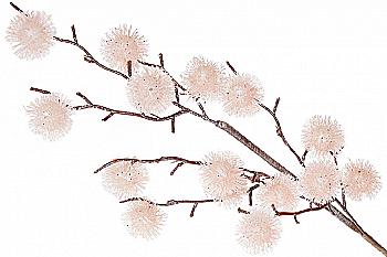 Гілка декоративна 62 см, персик, 839-259 Гілка декоративна 62 см, персик, 839-259