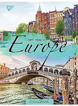 Тетрадь А4 80 кл. YES скоба "Europe", 891476