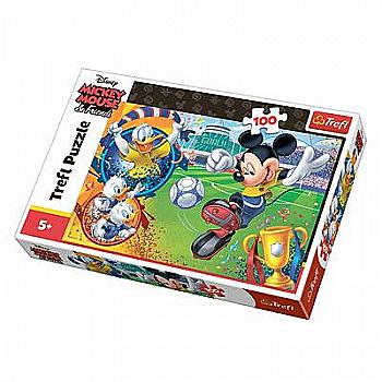 Пазл "100" - Міккі Маус на полі, Disney Standard Characters, Trefl, 16353 Пазл "100" - Міккі Маус на полі, Disney Standard Characters, Trefl, 16353