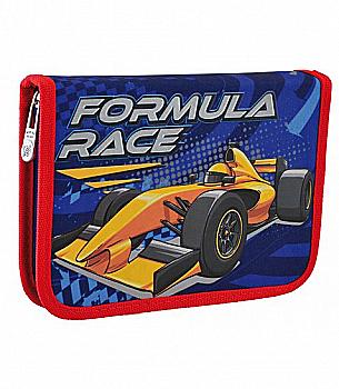 Пенал твердий одинарний з клап. HP-03 "Formula Race", 532147