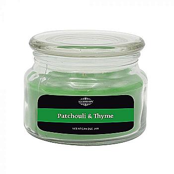 Аромасвічка у скляній банці Scentchips Пачулі і Чебрець 610 г/95 год. горіння, 255313 Аромасвічка у скляній банці Scentchips Пачулі і Чебрець 610 г/95 год. горіння, 255313