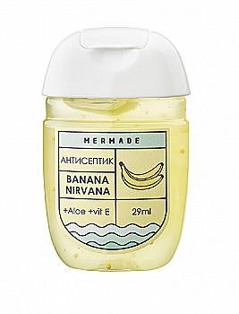 Антисептик для рук "Banana Nirvana" 29 мл, MR0012, Mermade Антисептик для рук "Banana Nirvana" 29 мл, MR0012, Mermade