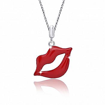 Кулон "Губки", красный, 319555300607