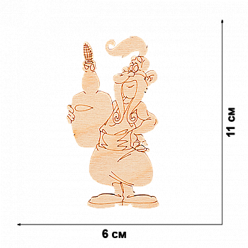 Заготовка дерев`яна для декорування, FLC-372