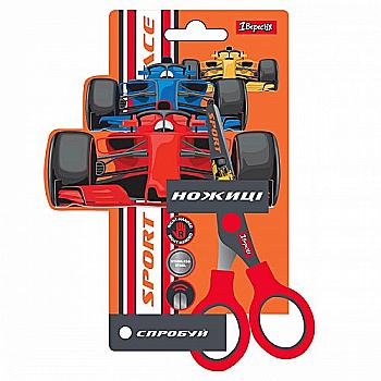 Ножницы 1В "Maxdrift" 13 см, с принтом на лезвии, 480404